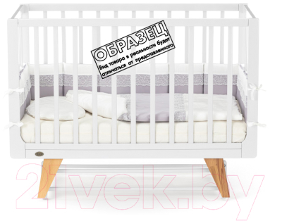Детская кроватка Nuovita Stanzione Inizio Swing (муссон/натуральный)