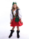 Миниатюра изображения товара Костюм карнавальный Пуговка Разбойница / 1074 к-22-34 (р.134-68)
