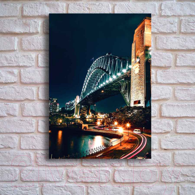 Картина на стекле Stamprint Мост в Сиднее ST019 (100x70)