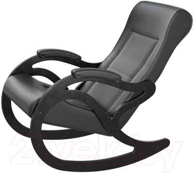 Кресло-качалка Мебелик Модель 7 без/лозы (Махх 100/венге)