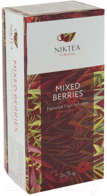 Изображение товара Чай пакетированный Althaus Deli Packs NikTea Ягодный микс (25x2г)