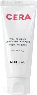Пенка для умывания Nextbeau Для чувствительной кожи Wish Planner Cera (100мл)
