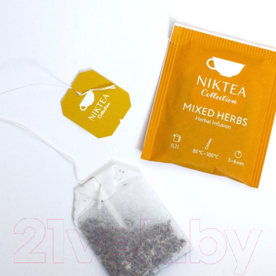 Чайный напиток Althaus Deli Packs NikTea Травяной сбор (25x1.75г)