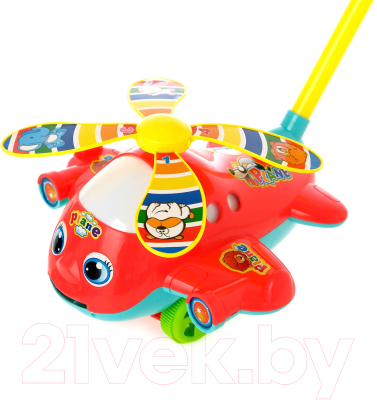 Игрушка-каталка Sima-Land Вертолет / 4738431