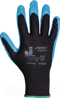 Перчатки защитные Jeta Pro JN051 (L, черный/синий)