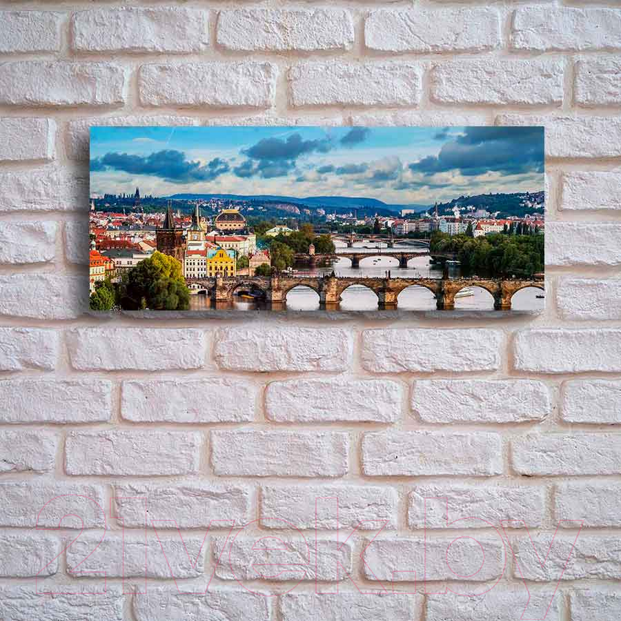 Картина на стекле Stamprint Пражские мосты ST024