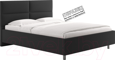 Каркас кровати Сонум Omega 90x200 (экокожа черный)
