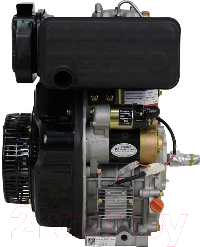 Двигатель дизельный Lifan Diesel 188FD 6А Конусный вал