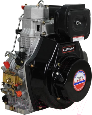 Двигатель дизельный Lifan Diesel 188FD 6А Конусный вал (Для генератора без б/бака)