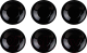 Набор тарелок Arya Globe / 8680943223982 (6шт, черный) - 