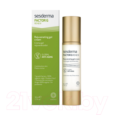 Крем для лица Sesderma Гель Factor G Renew Омолаживающий (50мл)