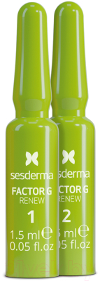 Ампулы для лица Sesderma Factor G Renew Биостимулирующие (7x1.5мл)