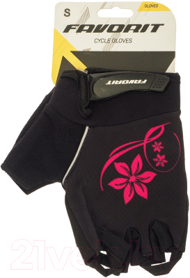 Изображение товара Перчатки велосипедные FAVORIT 8522BK-S