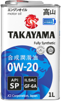 Моторное масло Takayama 0W20 GF-6А SP / 605140 (1л) - 