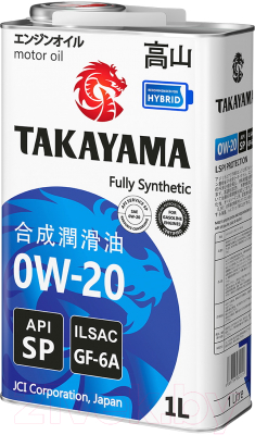 Моторное масло Takayama 0W20 GF-6А SP / 605140 (1л)