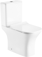 

Унитаз напольный Azario, Fretta Square AZ-1215 + AZ-1216-G