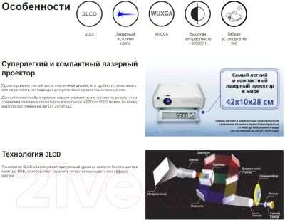 Проектор Roly RL-A500U