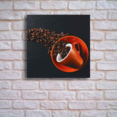 Картина на стекле Stamprint Чашка кофе 3 КТ053 (30x30)