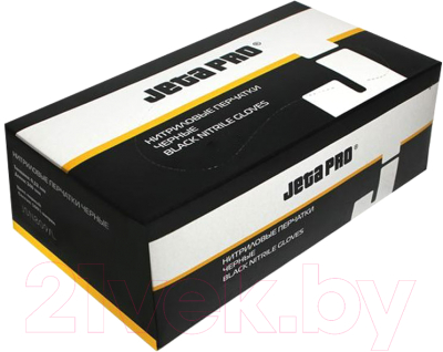 Перчатки одноразовые Jeta Pro JSN809/L (100шт, L, черный)