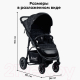 Миниатюра изображения товара Детская прогулочная коляска Bubago Sorex / BG 107-1 (Black Army)