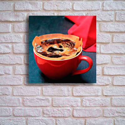 Картина на стекле Stamprint Чашка кофе 2 КТ052 (50x50)