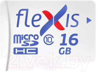 Карта памяти Flexis microSDHC 16GB Class 10 U1