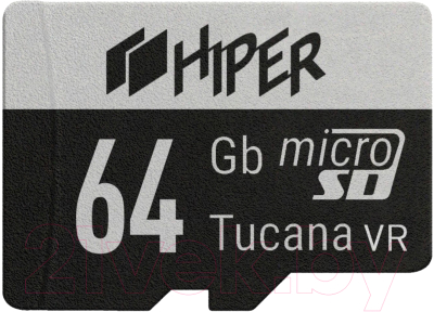 Карта памяти HIPER microSDXC 64GB UHS-1 U3 V30
