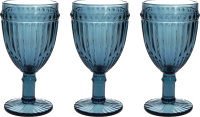 Набор бокалов Andrea Fontebasso Glass Dorico / N3585T75893 (3шт, синий) - 