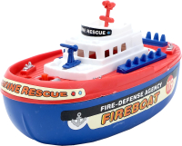 Корабль игрушечный Sima-Land Пожарная лодка / 357376 - 
