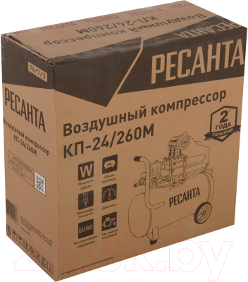 Воздушный компрессор Ресанта КП-24/260М (74/7/3)