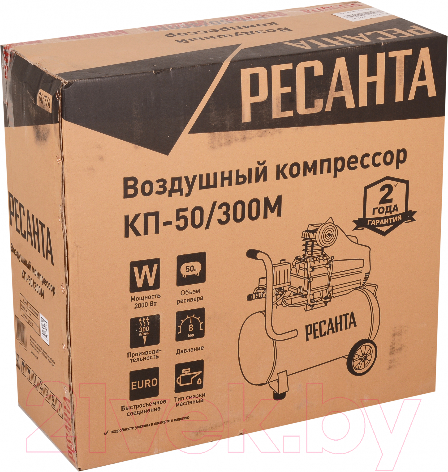 Воздушный компрессор Ресанта КП-50/300М