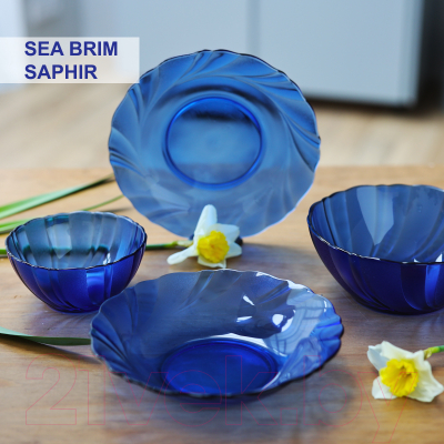 Набор столовой посуды No Brand Sea Brim Saphir 50551