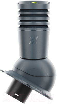 Изображение товара Выход вентиляционный на крышу Krono-Plast Eco KU H500мм D150мм На покрытия из стали (темно-серый)