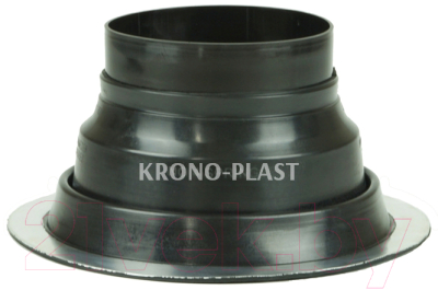 Изображение товара Выход вентиляционный на крышу Krono-Plast Eco KU H500мм D150мм На покрытия из стали (темно-серый)