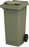 Контейнер для мусора iPlast 120л (зеленый) - 
