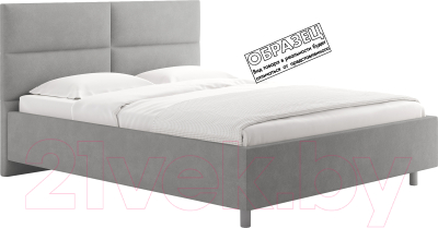 Каркас кровати Сонум Omega 90x200 (замша серый)