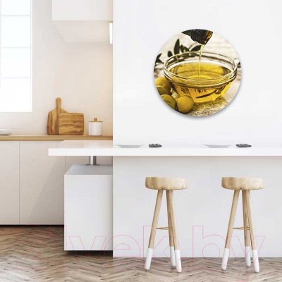 Картина на стекле Stamprint Масло оливы КТ038 (70x70)