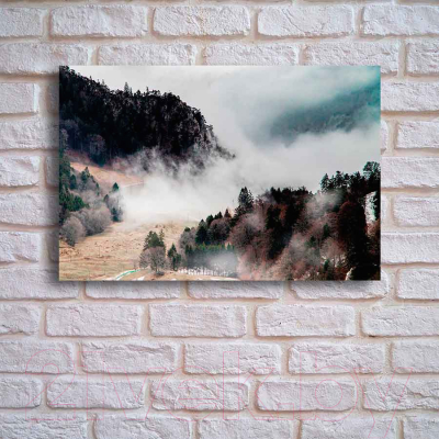 Картина на стекле Stamprint Туман в горах NT002 (80x120)