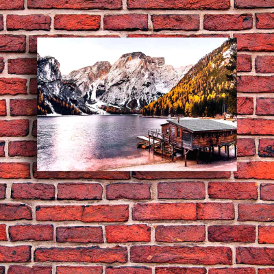 Картина на стекле Stamprint Горное озеро NT006 (80x120)