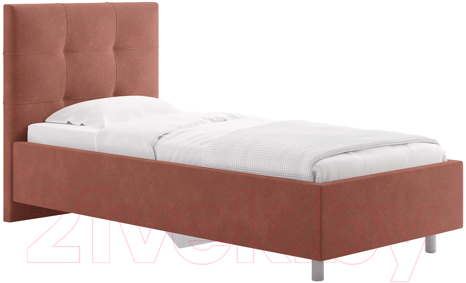 Каркас кровати Сонум Caprice 90x200 (эвита терракотовый) — фото 1