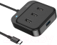 Миниатюра изображения товара USB-хаб Hoco HB31 Type-C (черный)