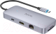 Миниатюра изображения товара USB-хаб Hoco HB32 (металлик)