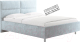 Каркас кровати Сонум Omega 90x200 (бентли светло-серый) - 