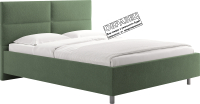 Каркас кровати Сонум Omega 90x200 (рогожка зеленый) - 