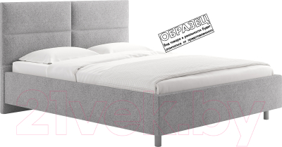 Каркас кровати Сонум Omega 90x200 (кашемир светло-серый)