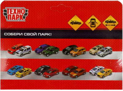 Автомобиль игрушечный Технопарк Renault Logan Доставка / LOGAN-12-PAP