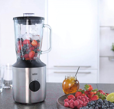 Изображение товара Блендер стационарный Braun JB3272SI (черный)