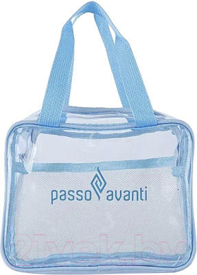 Косметичка Passo Avanti 875-1809-BLU (голубой)