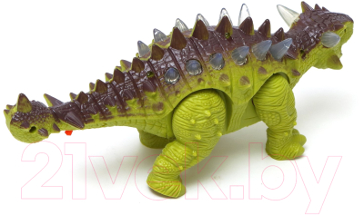Интерактивная игрушка Sima-Land Динозавр Анкилозавр 7722594 / 1392 (зеленый)