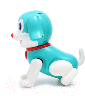 Интерактивная игрушка Sima-Land Собака Тобби 7642477 / 976A (голубой)